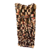 Tapis Marocain boucherouite coloré - 70 x 160 cm