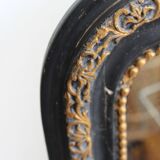 Old wooden mirror
