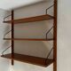 Wall shelf for Cadovius in wood and metal