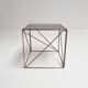 Geometric Isocele side table by Max Sauze, 1960s