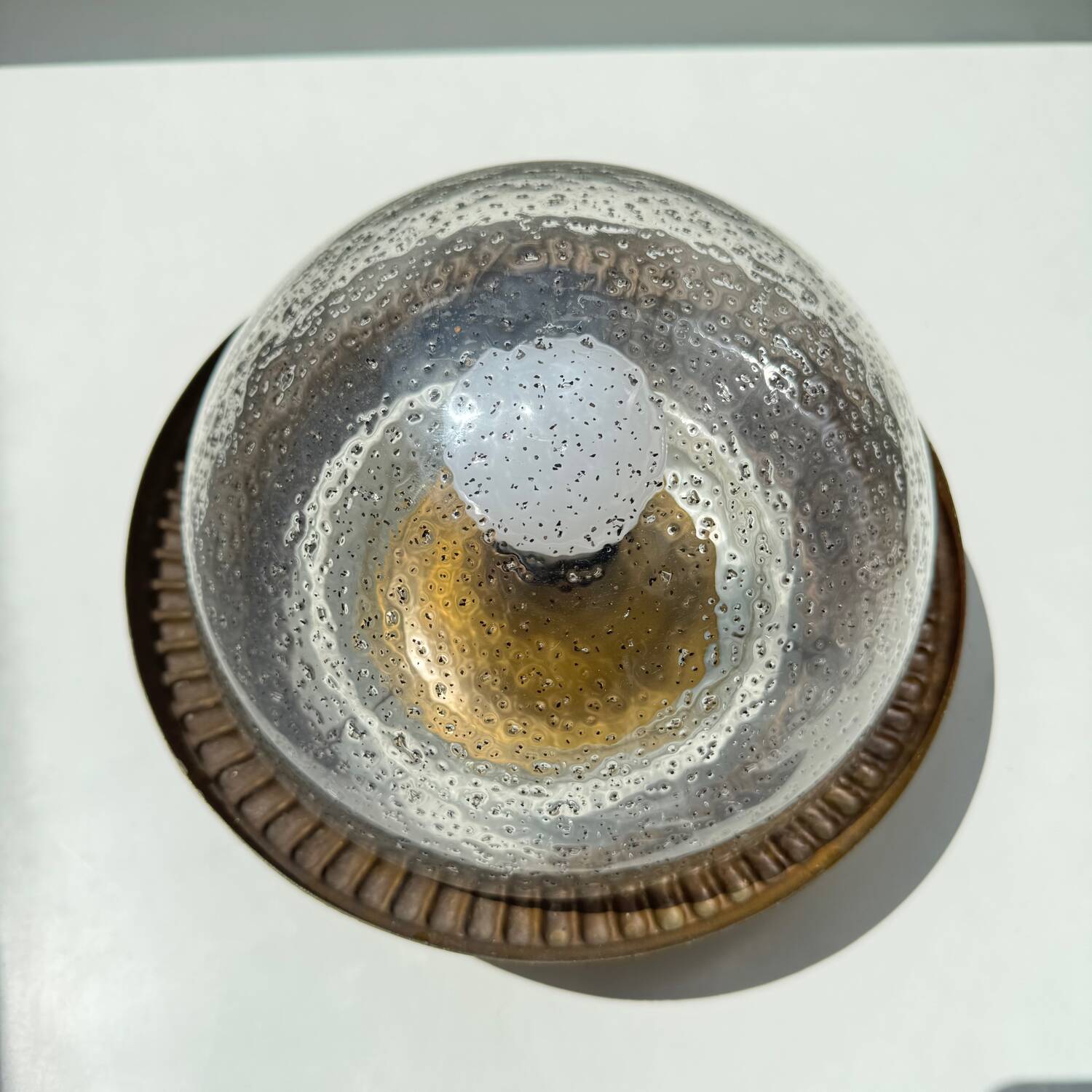 Ceiling lamp Hillebrand bubble glass