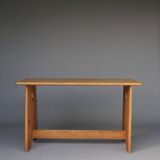 Table en pin suédois par Gilbert Marklund pour Furusnickarn Ab, années 1960