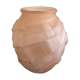 Art Deco Vase Relief In Molded Glass