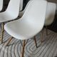 Lot de 6 chaises EAMES PLASTIC DSW Voltex