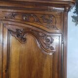 Low walnut cabinet from the late 18th century