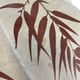 Vintage botanical pendant/light from the 1970s.