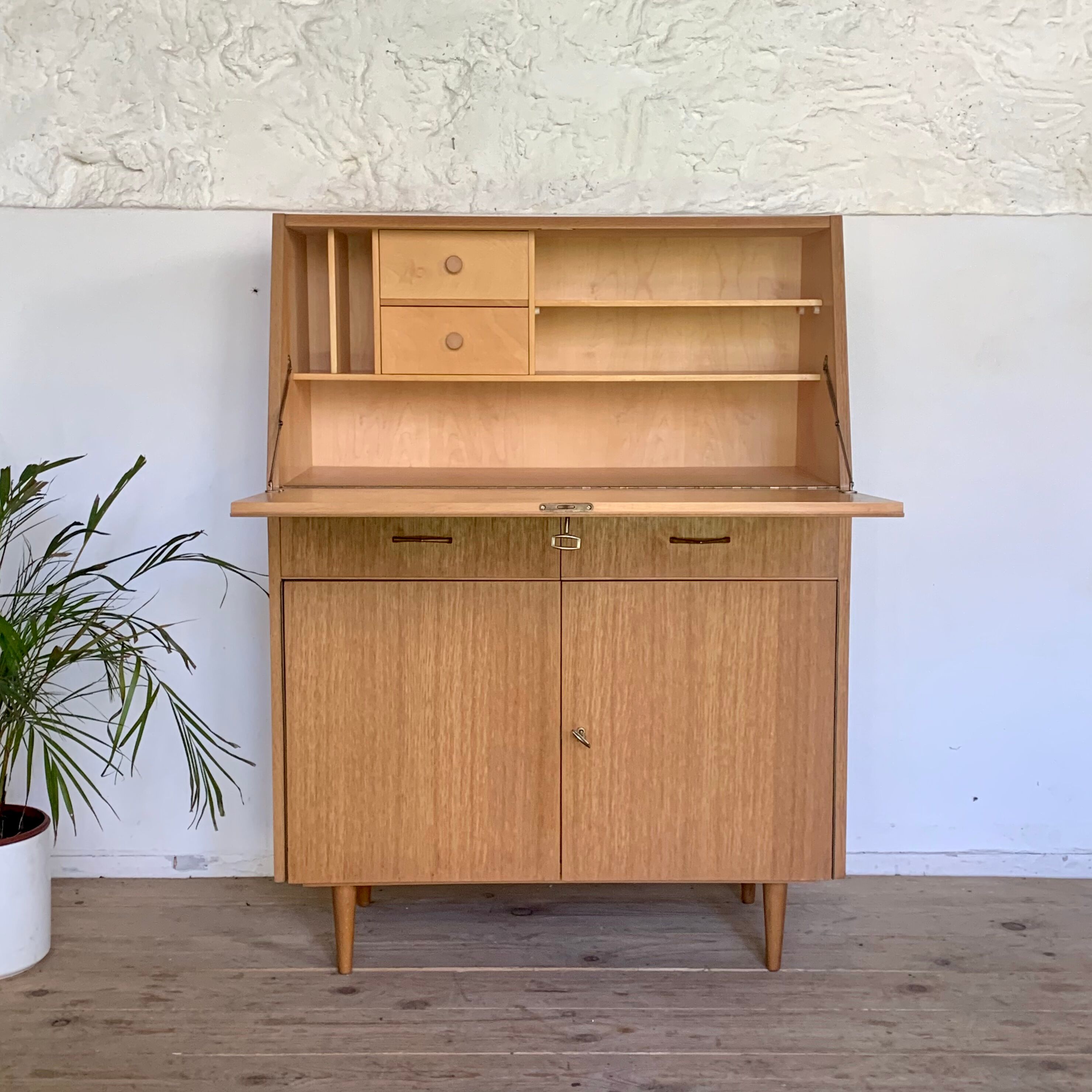 Office secretary vintage oak buffet