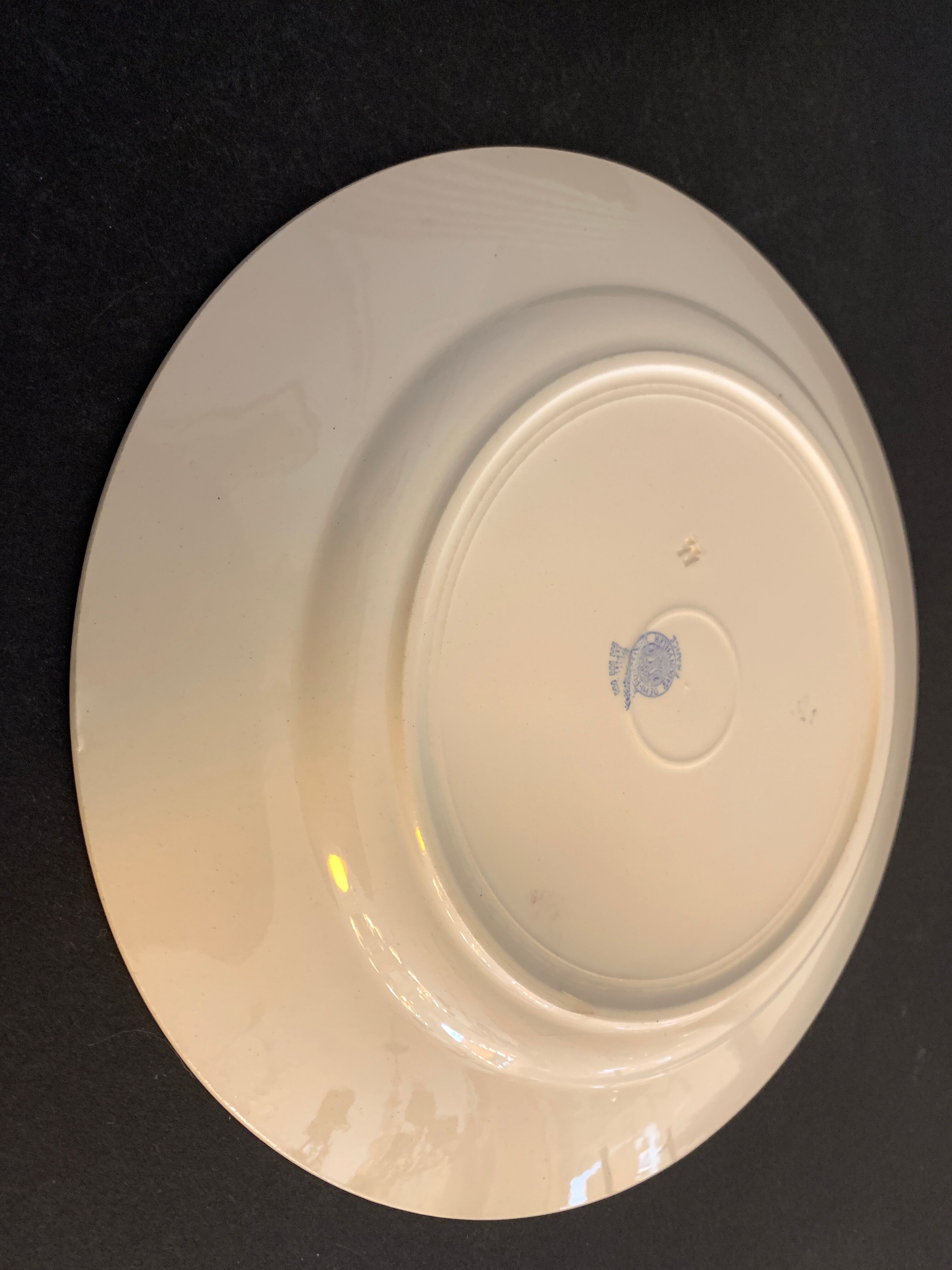 11 Flat plates Badonviller art nouveau