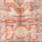 5x8 Red Geometric Tribal Turkish Vintage Rug, 141x240Cm