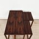 Nesting Tables attributed to Aksel Kjesgaard, Denmark, 1960s, Set of 3