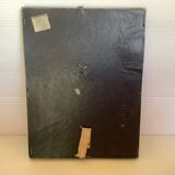 Old art deco religious frame