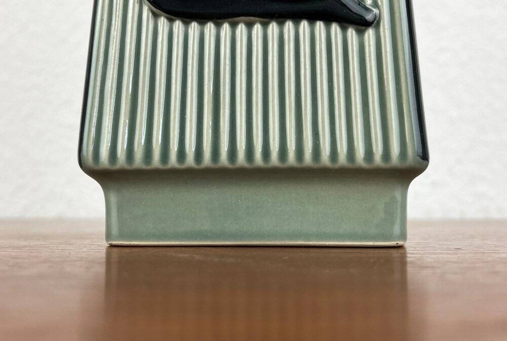 Vase de poterie d'atelier danois Mid-Century de la série You and I par Svend Aage Holm Sørensen pour Søholm, années 1950