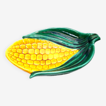Dish Vallauris shape ears of corn vintage art deco collection