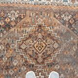 19th century handmade Iranian rug 144x190cm