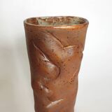 Stoneware vase signed Jacques Marchand