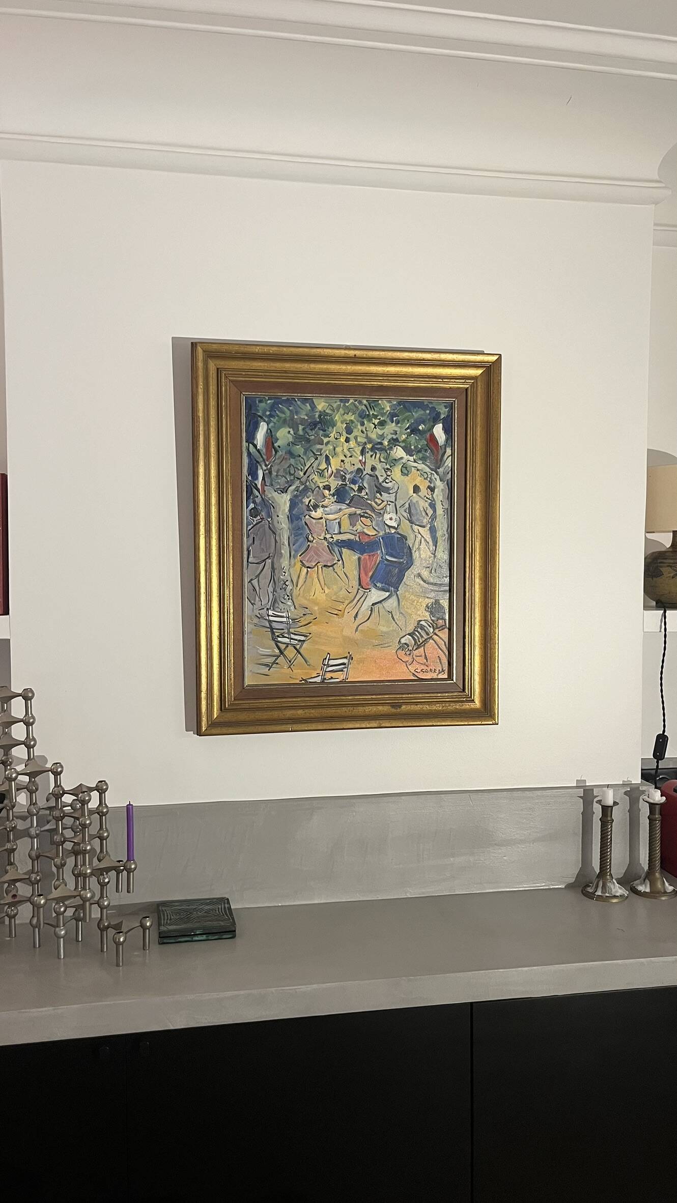 Catherine Garros' painting