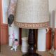 Turned wooden lamp bintahe