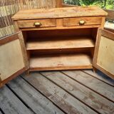 Parisian buffet raw wood
