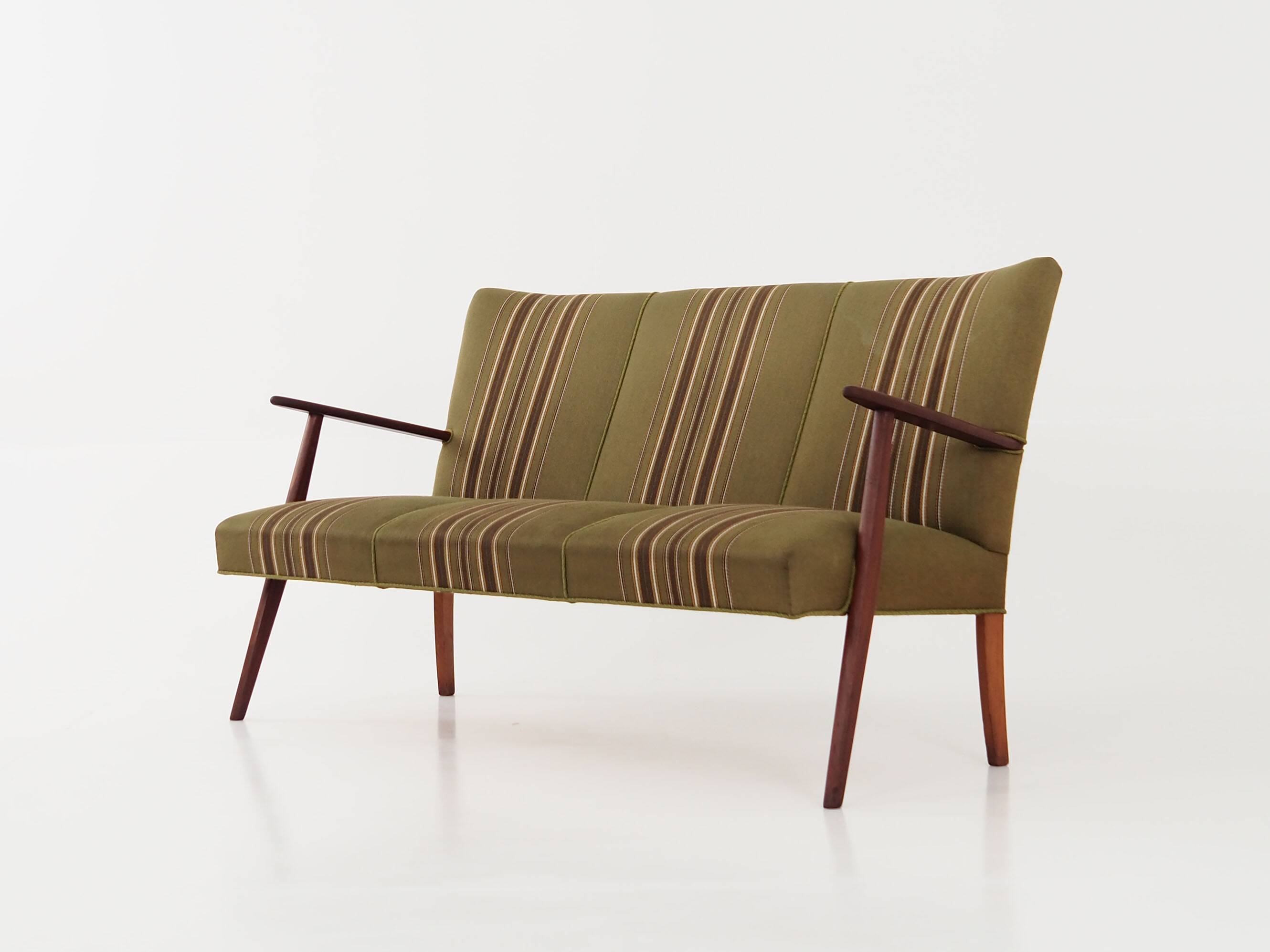 Teak sofa, Danish design, 1960s, production: Denmark