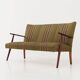 Teak sofa, Danish design, 1960s, production: Denmark