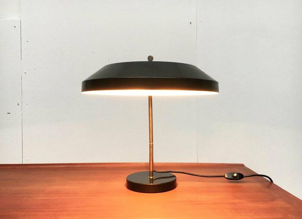 Mid-century minimalist swivel table lamp, 1960s
