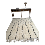 Berber carpet blessed graphic ouarain, 235x180 cm