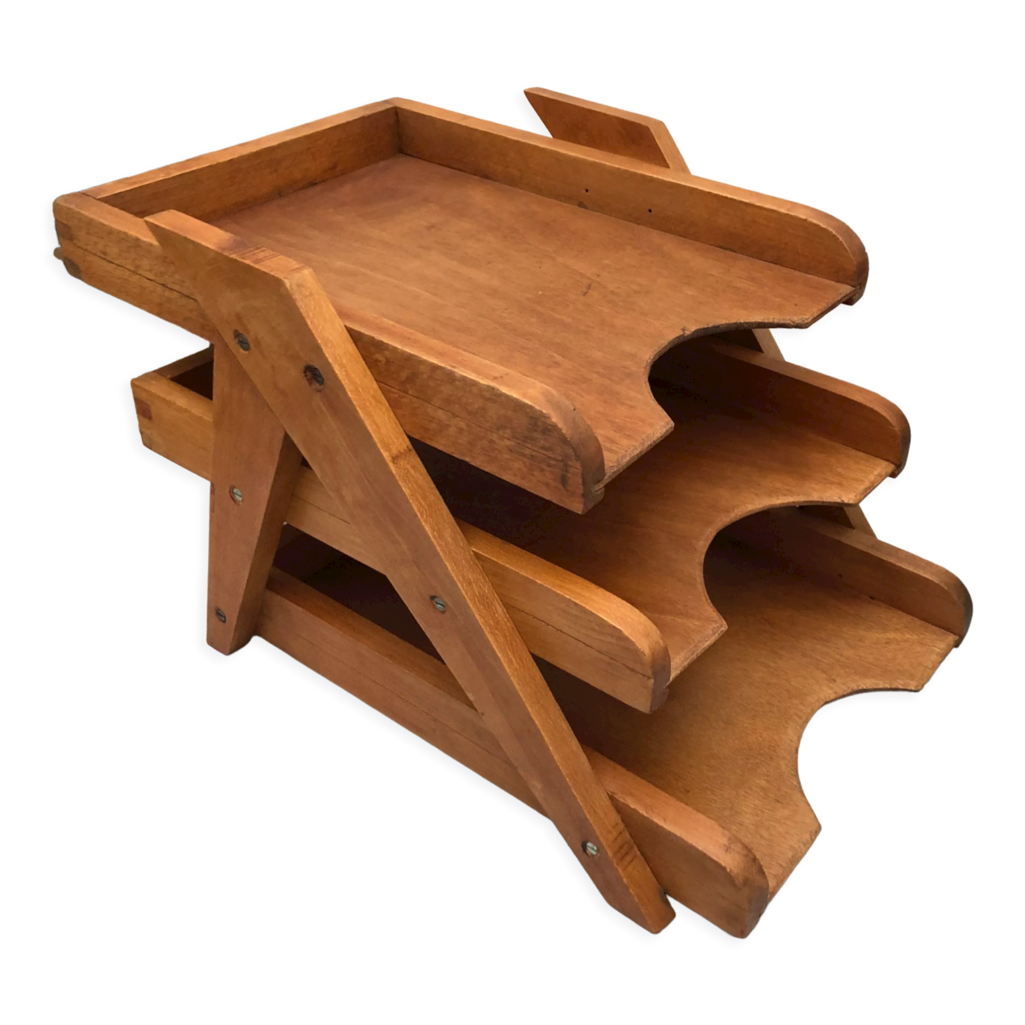 Old office sorter / document storage / letter holder / mail