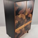 Vintage Beech Wardrobe, 1970s