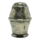 AAB Salt Shaker Art Deco, Silver Plated Brass, Belgium, 1930s
