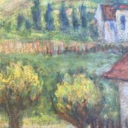 Tableau peinture paysage Isaac Liste XXe