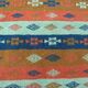 Tapis kilim berbère Tunisien authentique artisanale en Laine Orange