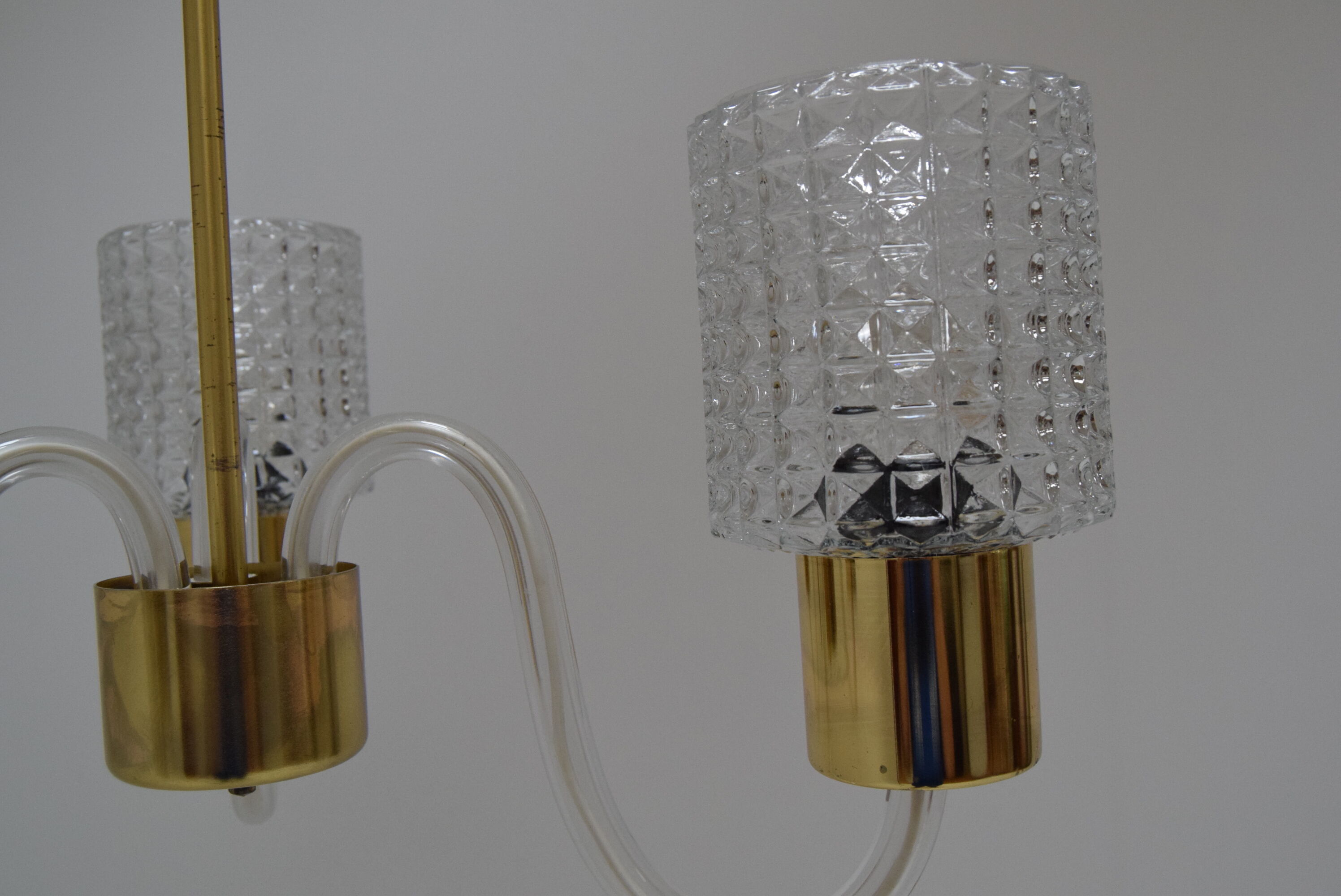 Mid-Century Chandelier/Kamenicky senov, 1960´s