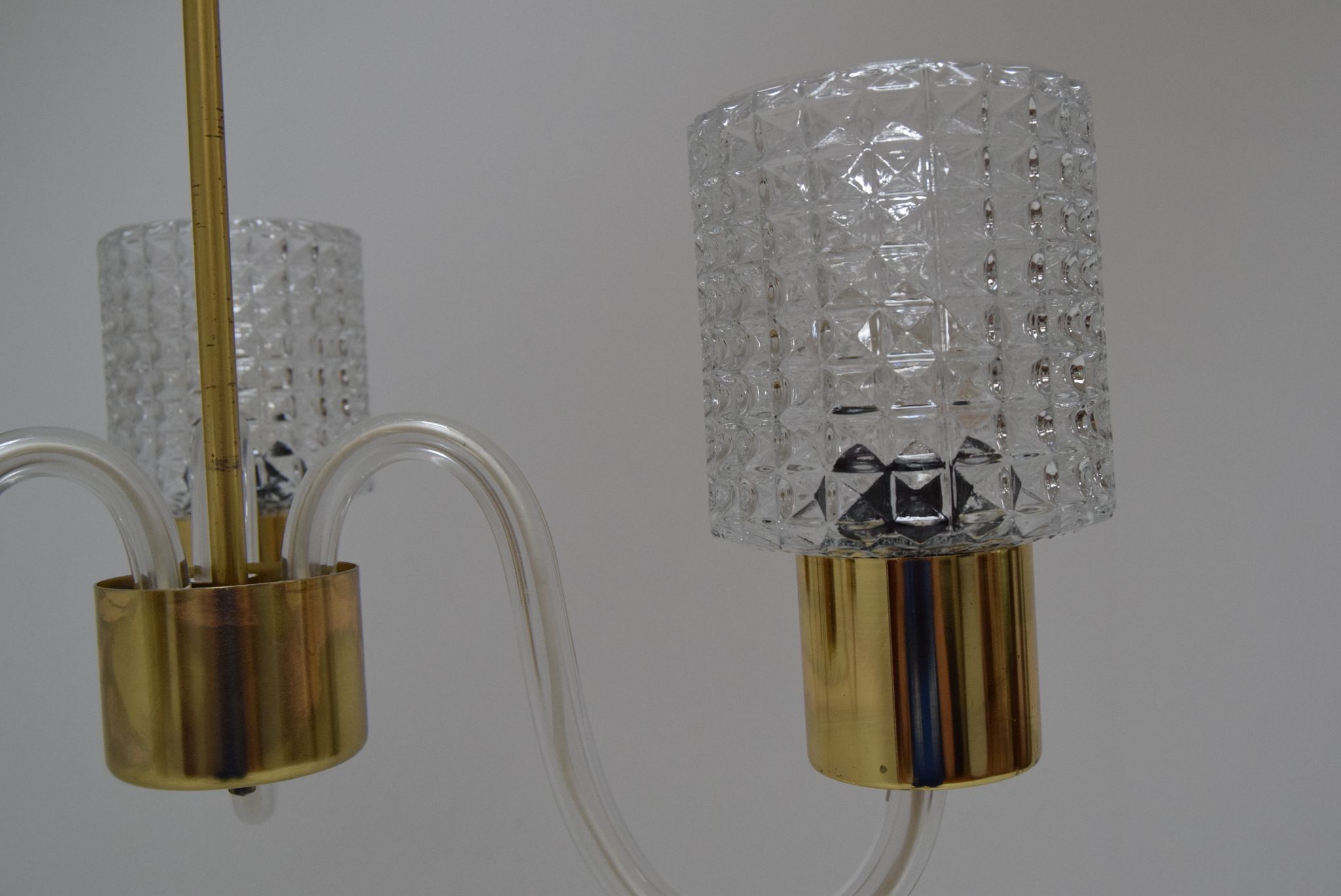 Lustre du milieu du siècle Kamenicky senov années 1960