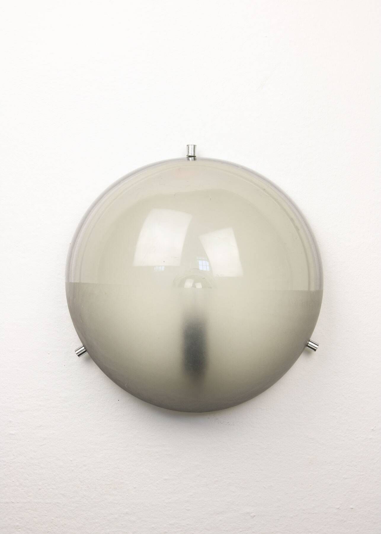 Mid-Century Italian Demi Sconce by Gio Ponti for Guzzini, 1970s