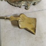 Serviteur de cheminée bronze doré