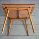 Folding coffee table Plidéal from the 1950s