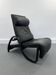 Fauteuil sinus en cuir noir de westnofa, 1970s