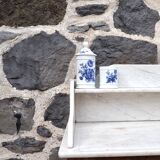 Wooden and marble toilet furniture