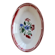 Ravier ancien faïence Sarreguemines Digoin - Modèle José - Décor fleuri