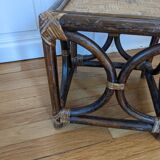 Small rattan stool