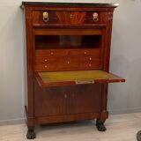 Secretary in Mahogany of the Epoch Empire Return from Egypt Around 1810