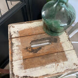 Old wooden painter's stools