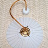 Opaline light suspension