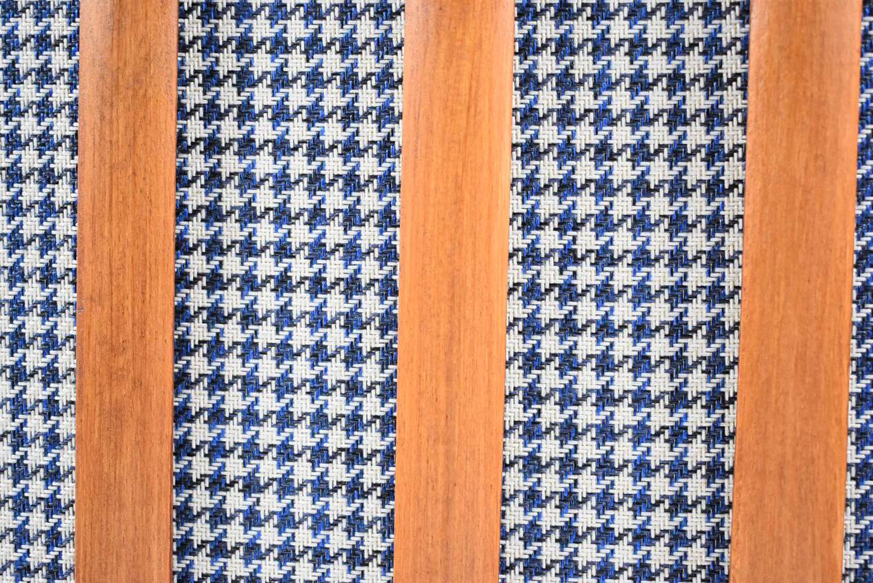 Fauteuil scandinave original Stefan, entièrement restauré, icône.