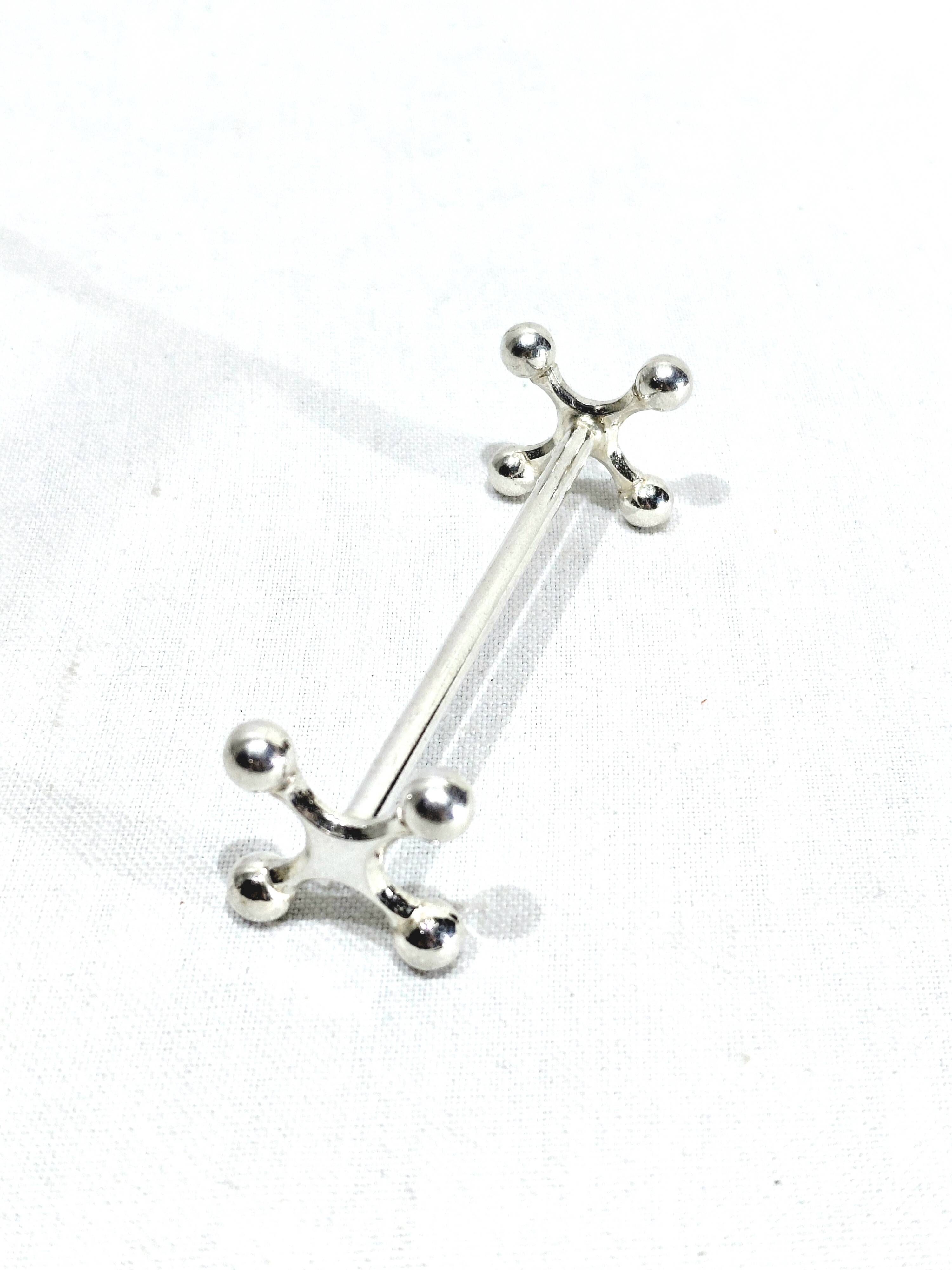 CHRISTOFLE - 12 BALL-END KNIFE RESTS