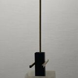 Opaline Glass Brass Light Pendant 1950’s
