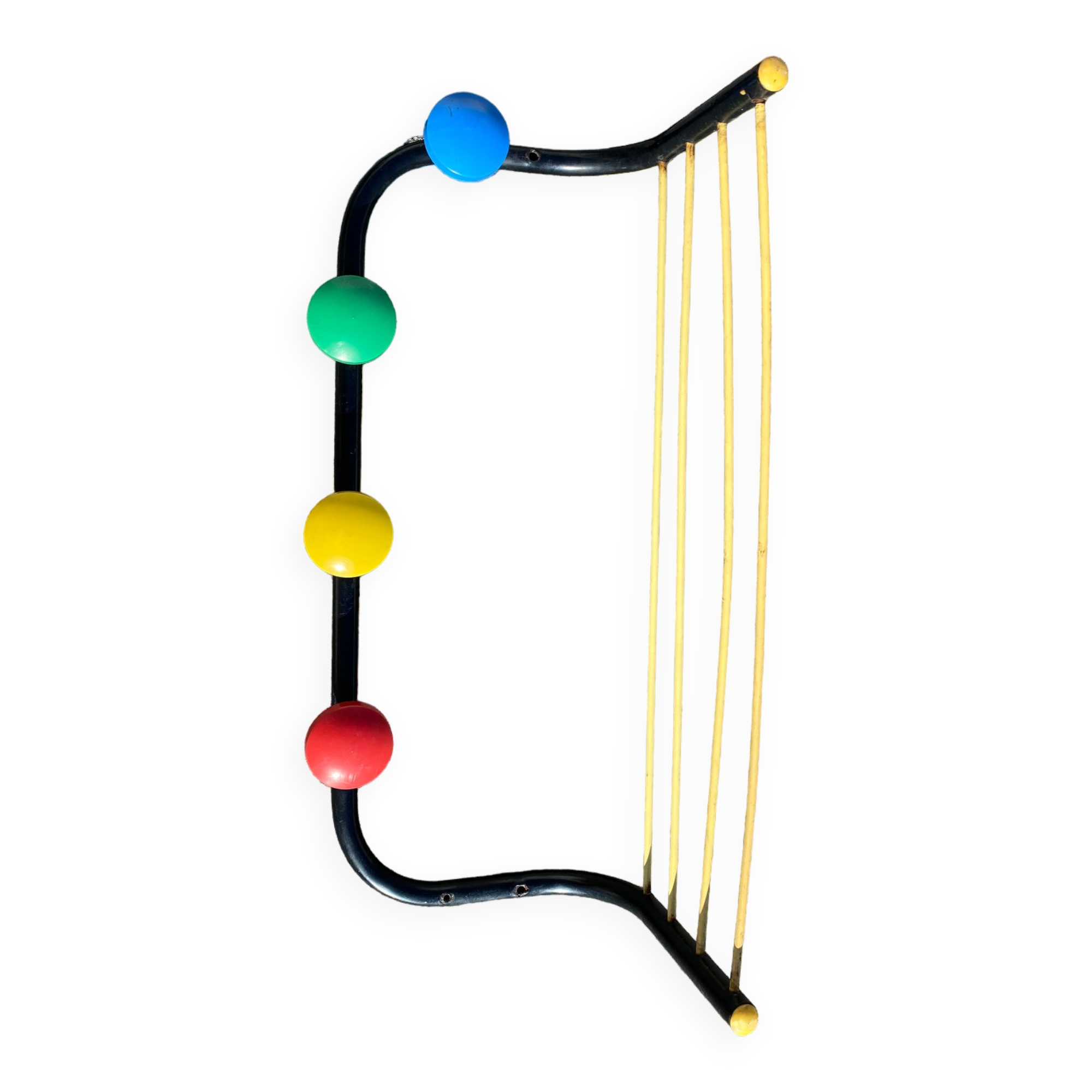 Vintage wall coat rack