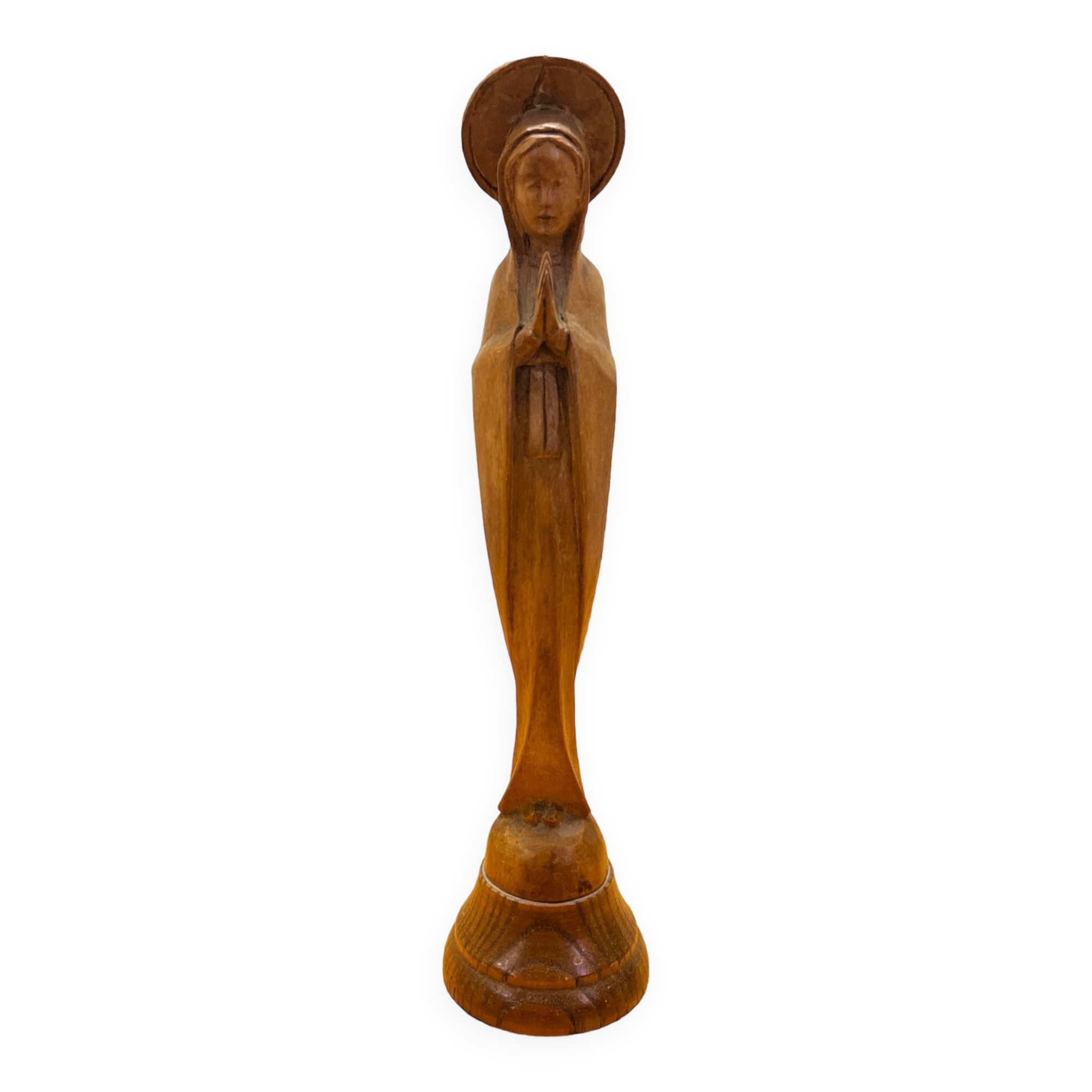 Virgin Mary statuette vintage 1970
