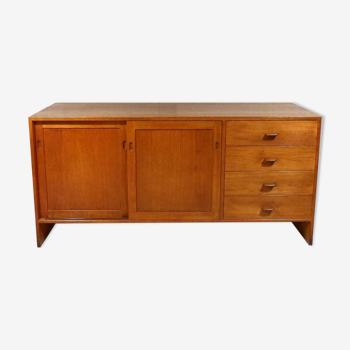 Teak sideboard by Hans J. Wegner for Ry Møbler, Denmark