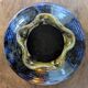 Lucien Talbot-Foucher La Borne vase in blue-brown glazed stoneware